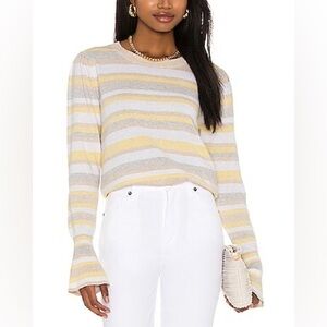 27 Miles Malibu Revolve Juliet Sweater • Dandelion • XS